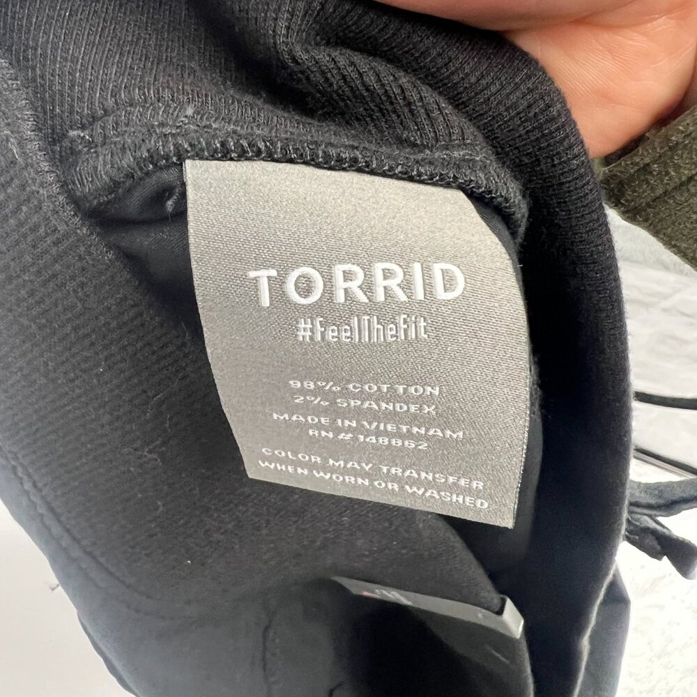 TORRID Pull on Convertible Poplin Cargo Jogger 4XL - Picture 9 of 10